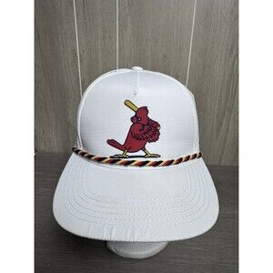 St. Louis Cardinals White Performance Rope Hat Adjustable Snapback MLB Bayer